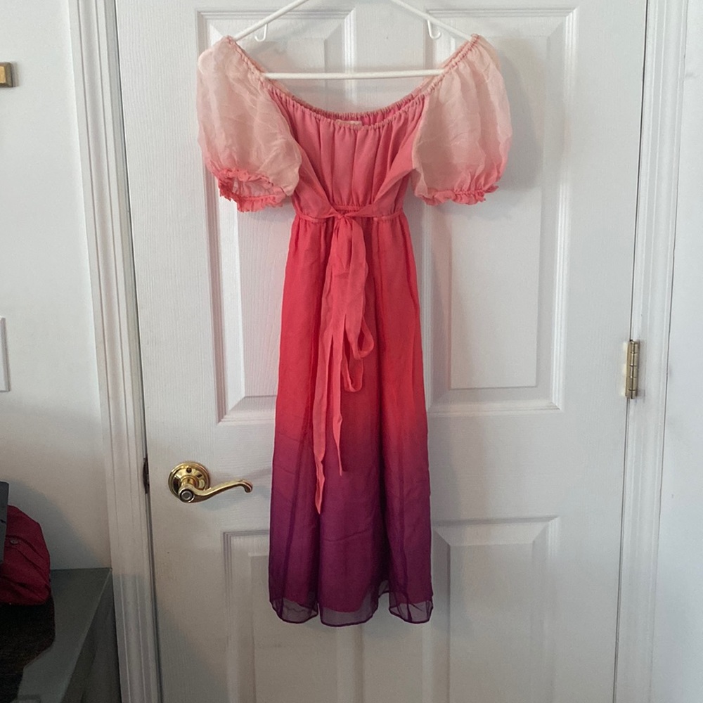 Betsey Johnson Sue Dipped Baby Doll Dress Size 2